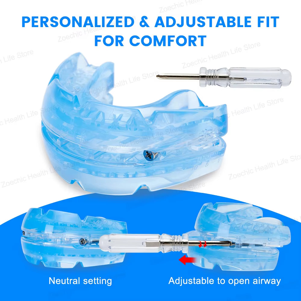 Revolutionary Adjustable Anti-Snoring Mouth Guard - Enhance Your Sleep Quality with Our Premium Bruxism Solution