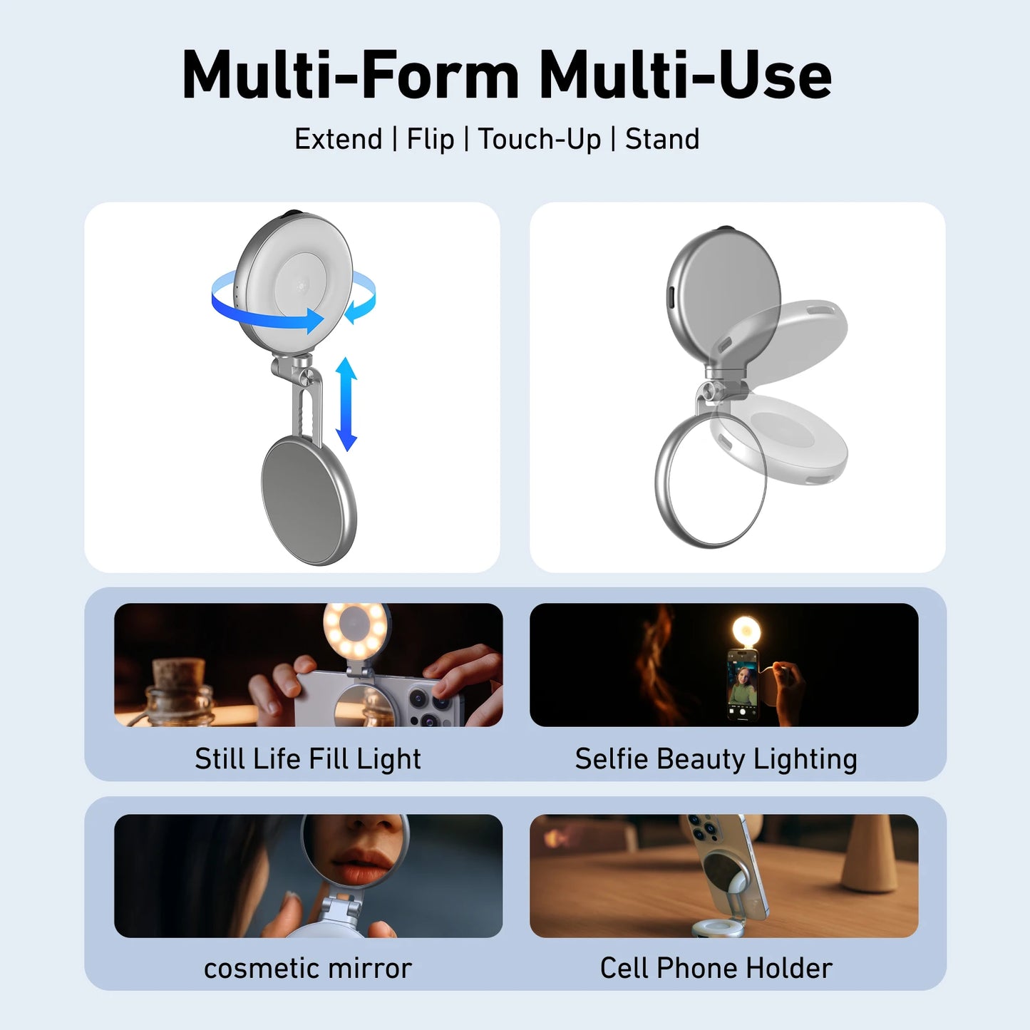 Transform Your Photography with the Magnetic Smart Phone Holder - Ideal for iPhone & Android!