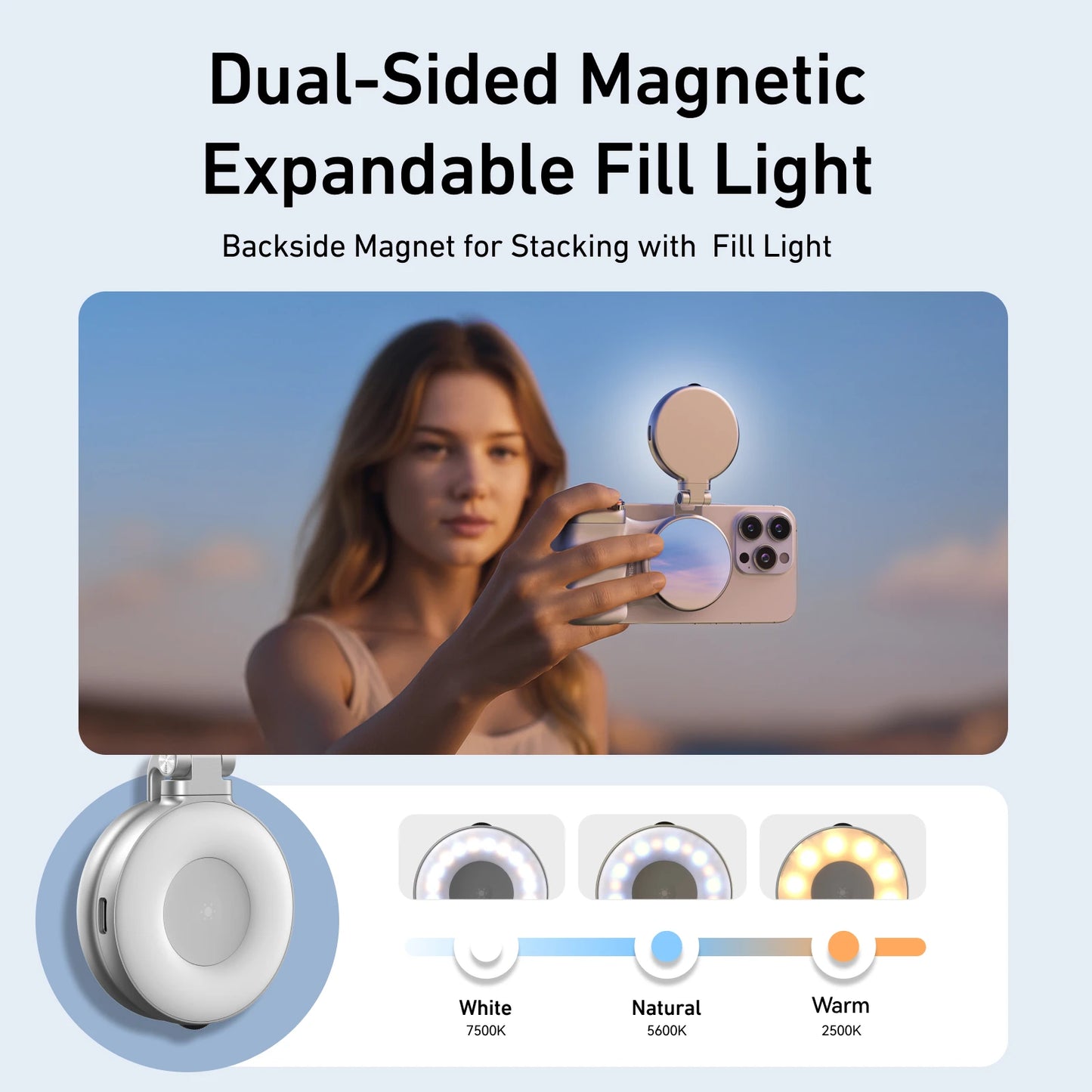 Transform Your Photography with the Magnetic Smart Phone Holder - Ideal for iPhone & Android!
