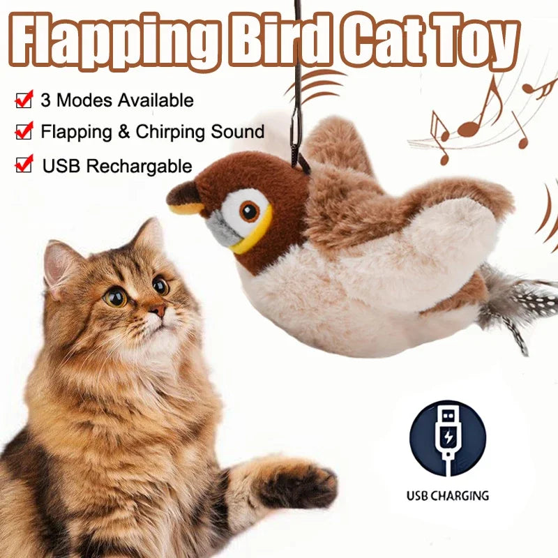 Cat Toy Flapping Bird