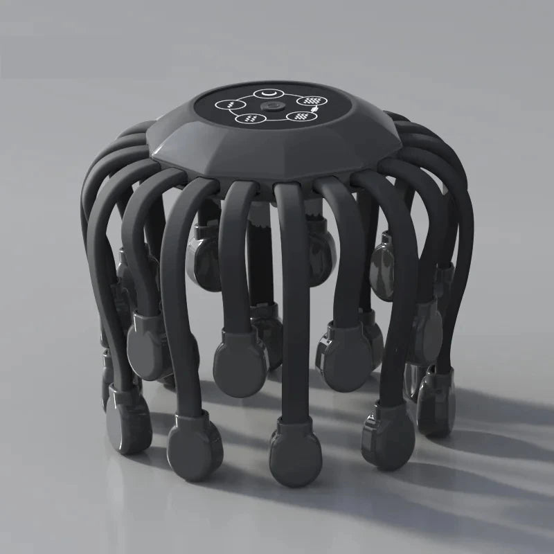 Head Massager Octopus Scratcher for Relaxation Stress Migraine