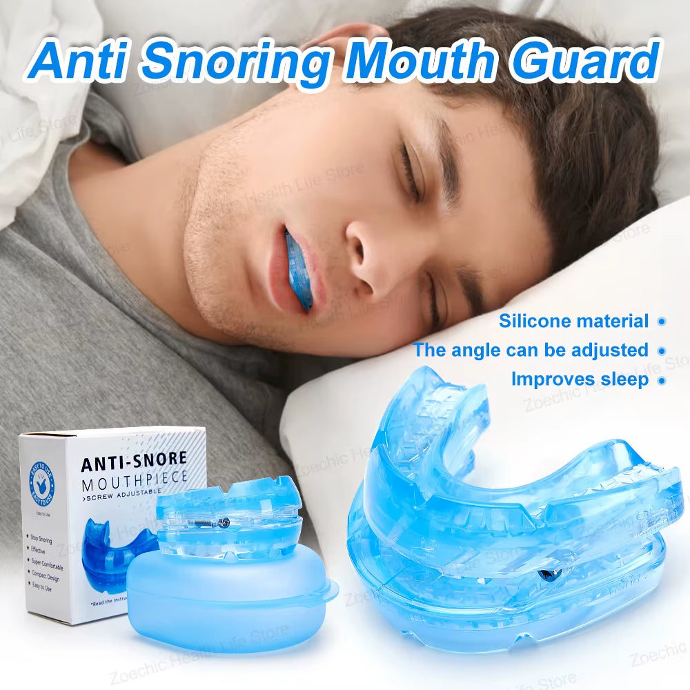 Revolutionary Adjustable Anti-Snoring Mouth Guard - Enhance Your Sleep Quality with Our Premium Bruxism Solution