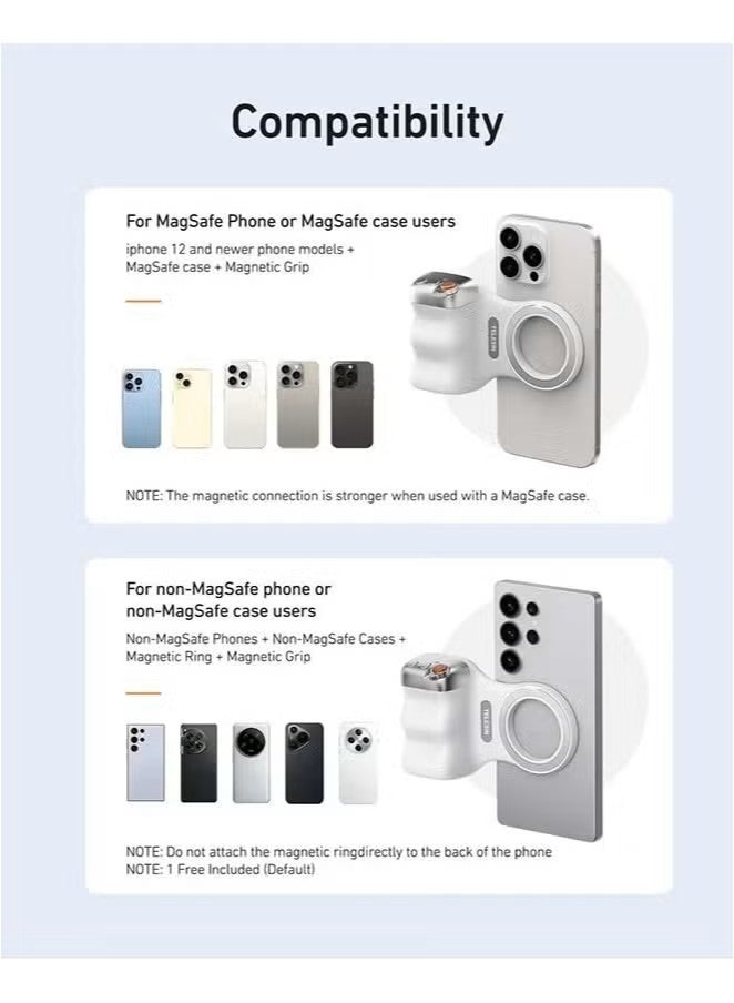 Transform Your Photography with the Magnetic Smart Phone Holder - Ideal for iPhone & Android!
