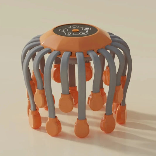 Head Massager Octopus Scratcher for Relaxation Stress Migraine